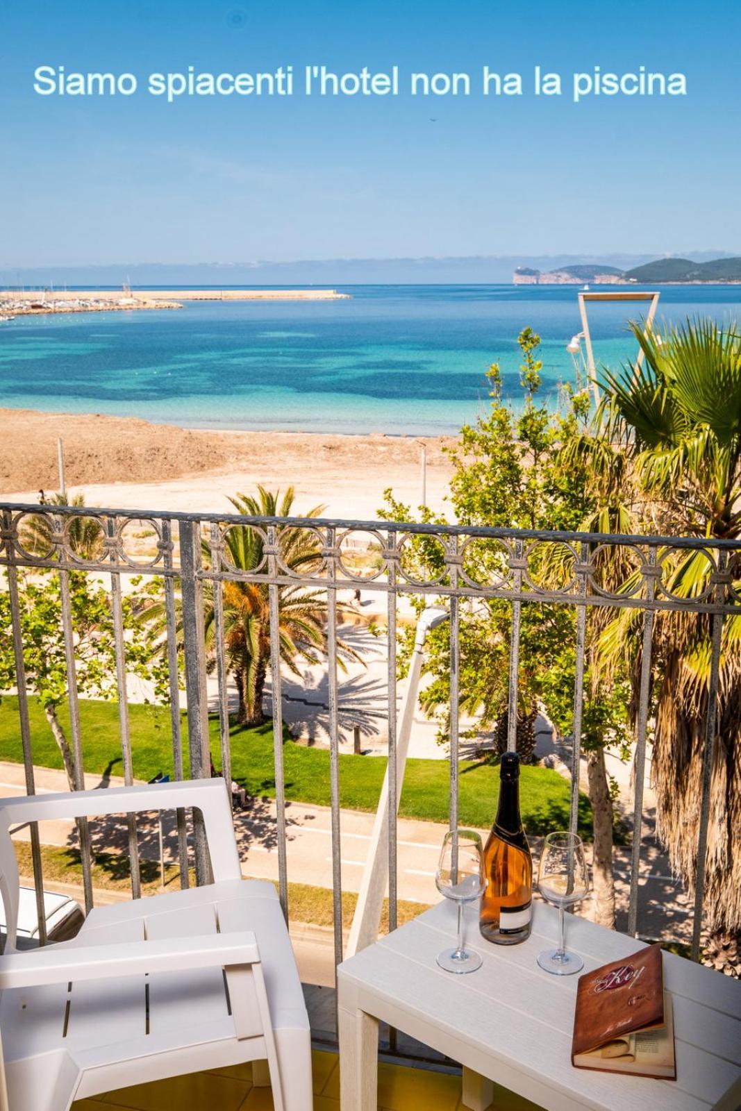 Hotel Il Gabbiano Alghero Exterior foto